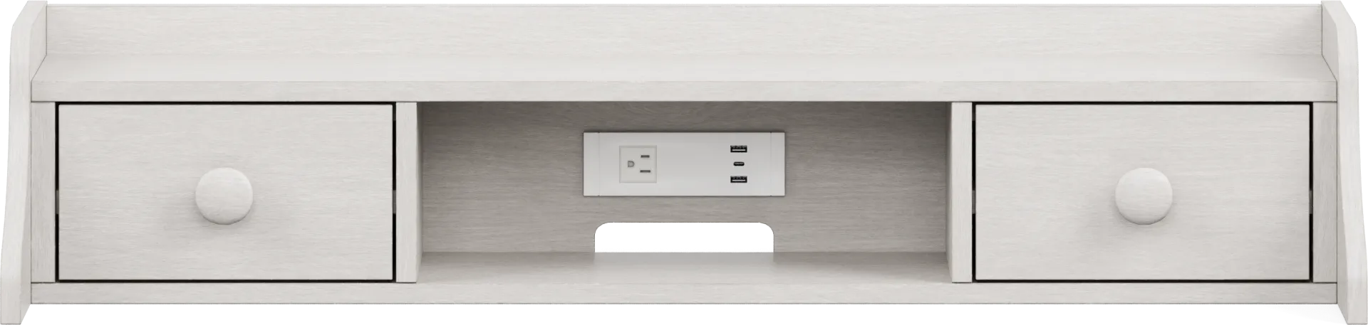 Kids South Bend Washed White Hutch - Image 1