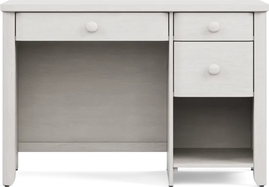 Kids South Bend Washed White Desk