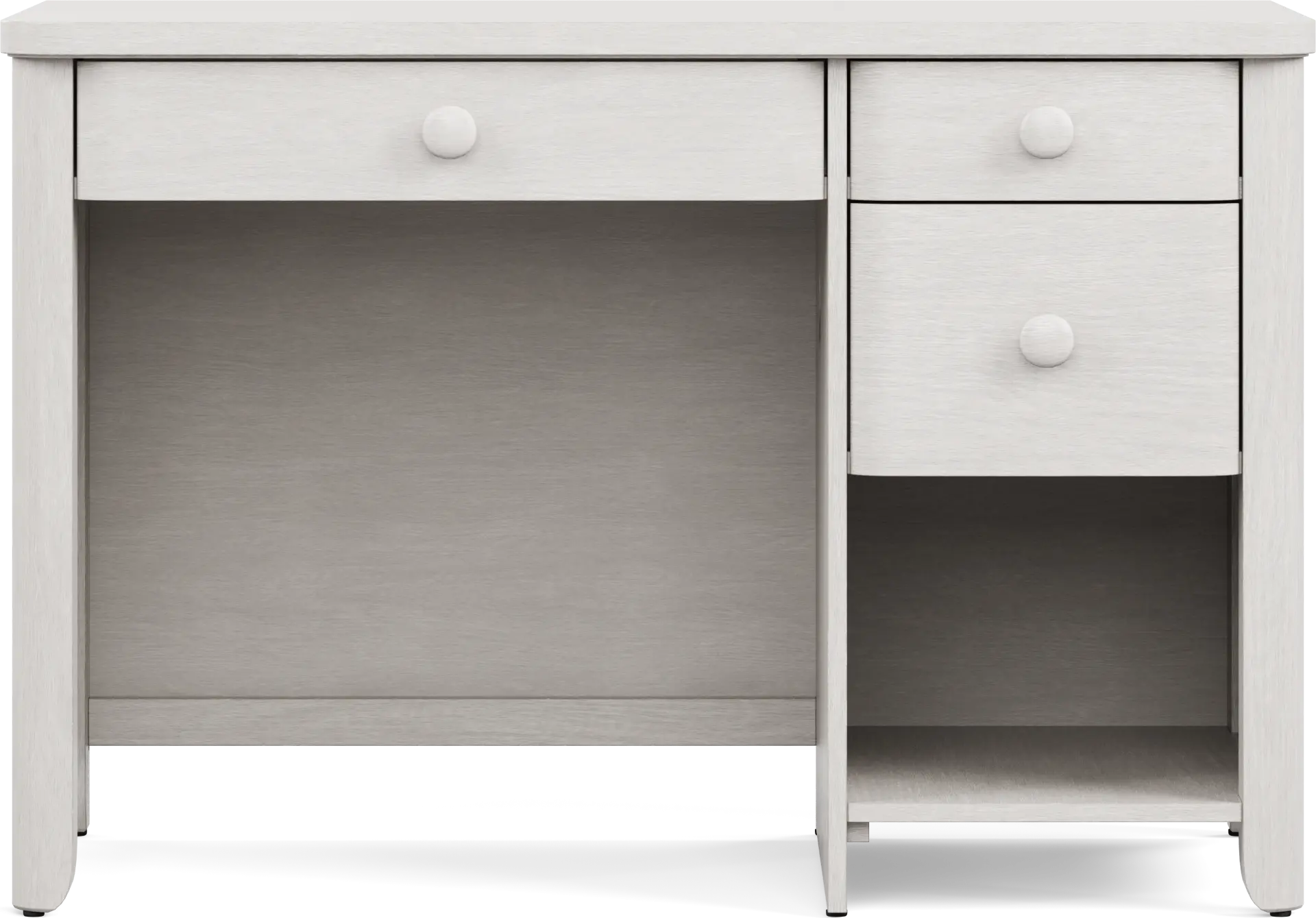 Kids South Bend Washed White Desk