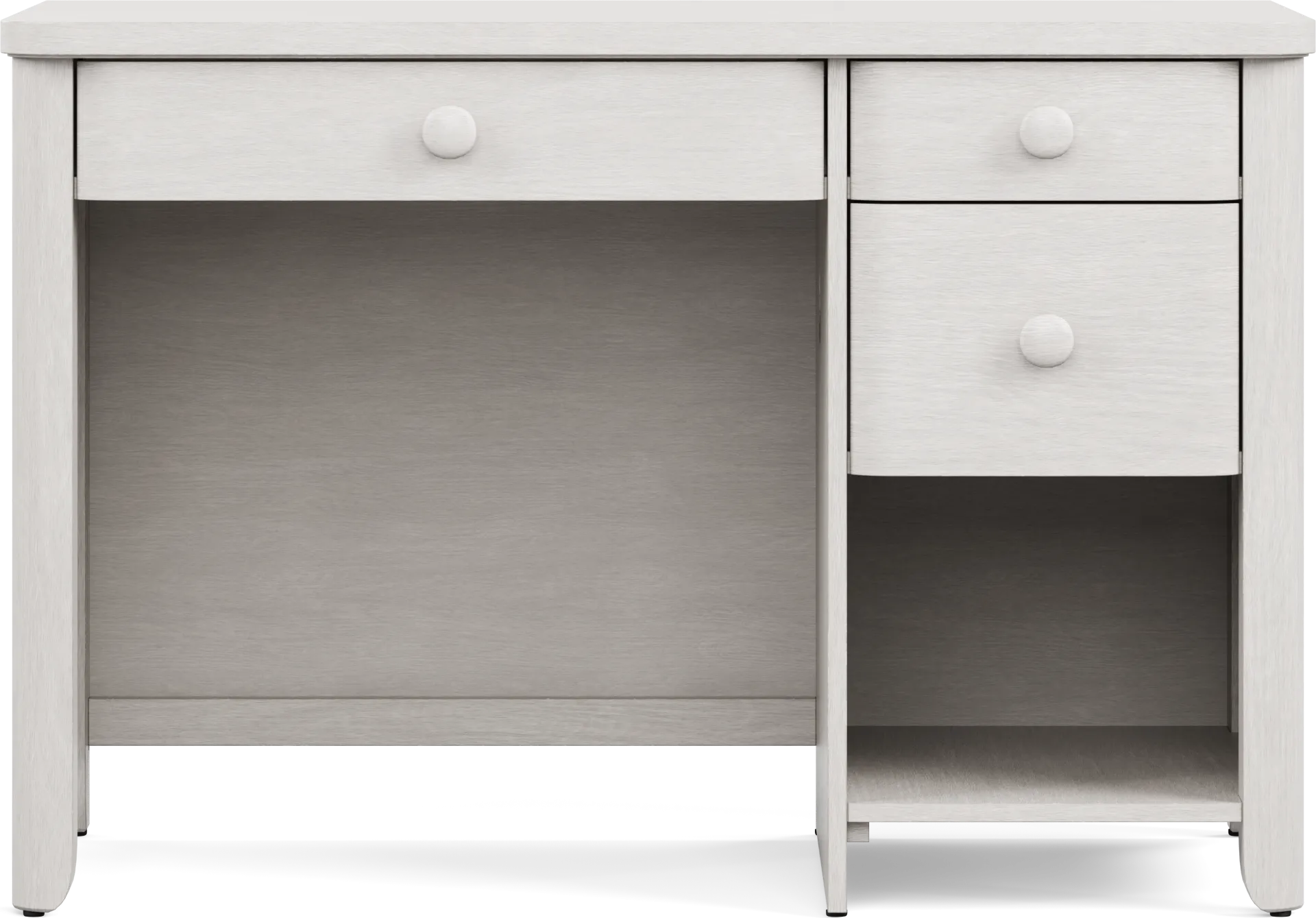 Kids South Bend Washed White Desk - Image 1