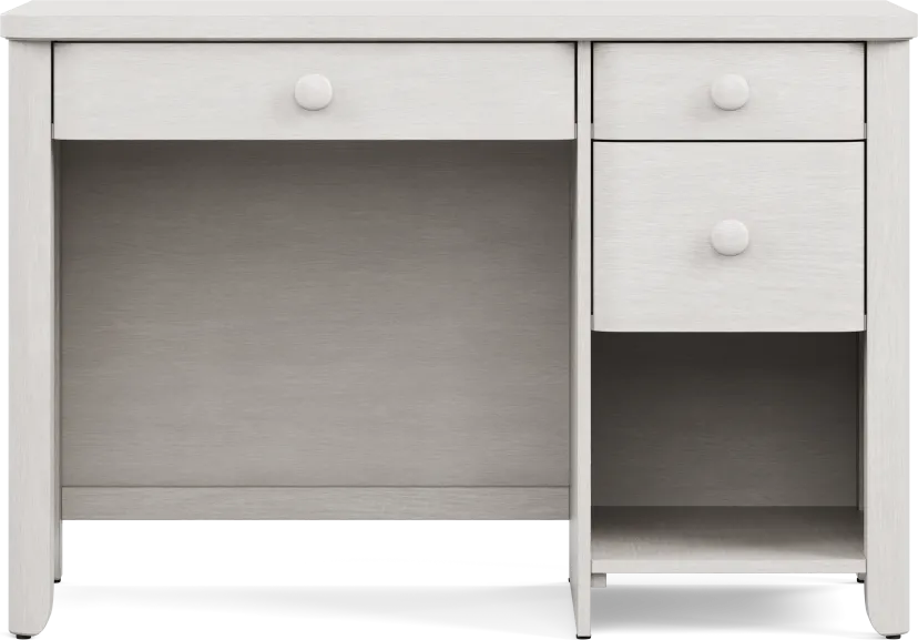 Kids South Bend Washed White Desk