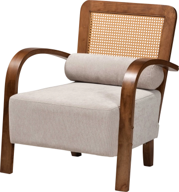 Leraleigh Walnut Accent Chair