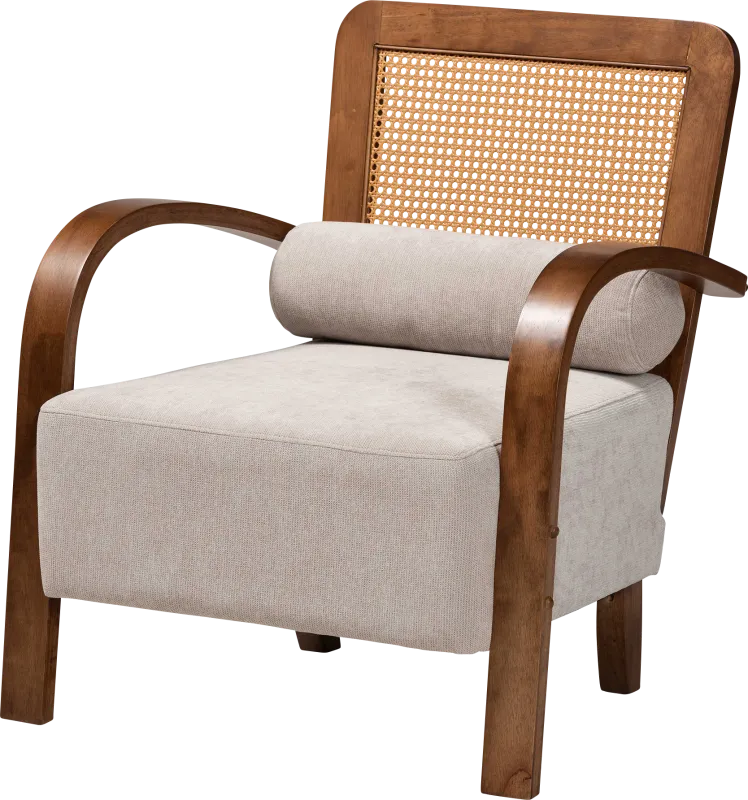 Leraleigh Walnut Accent Chair
