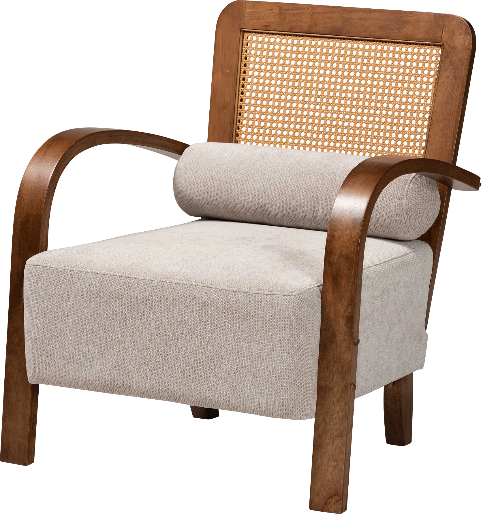 Leraleigh Walnut Accent Chair - Image 1