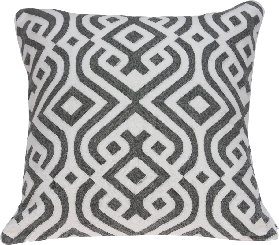 Jonita Gray Accent Pillow