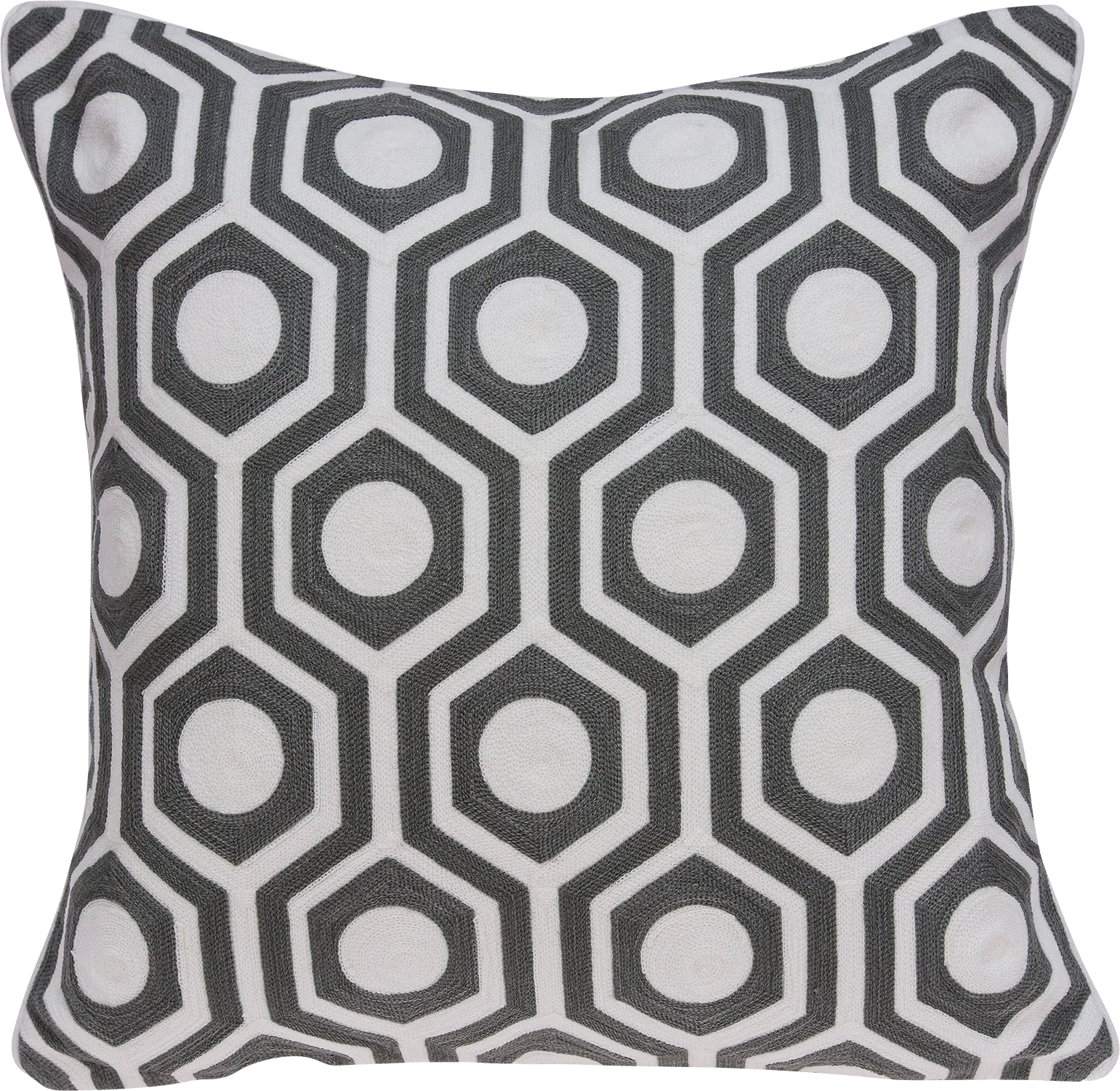 Alwyna Gray Accent Pillow - Image 1