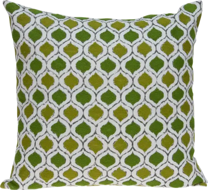 Anzor Green Accent Pillow