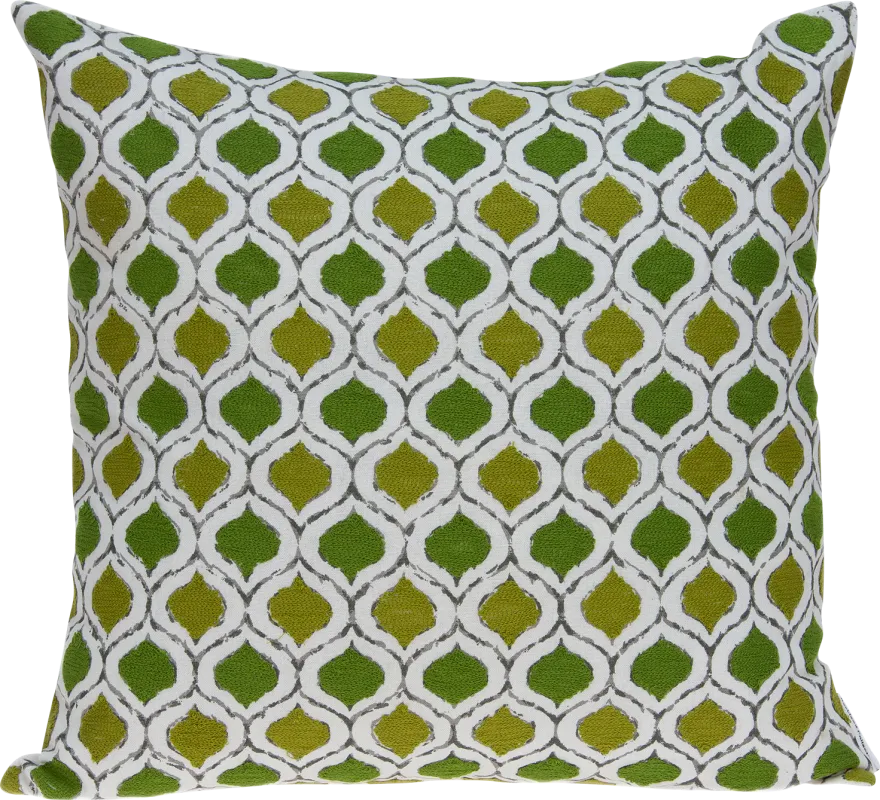 Anzor Green Accent Pillow