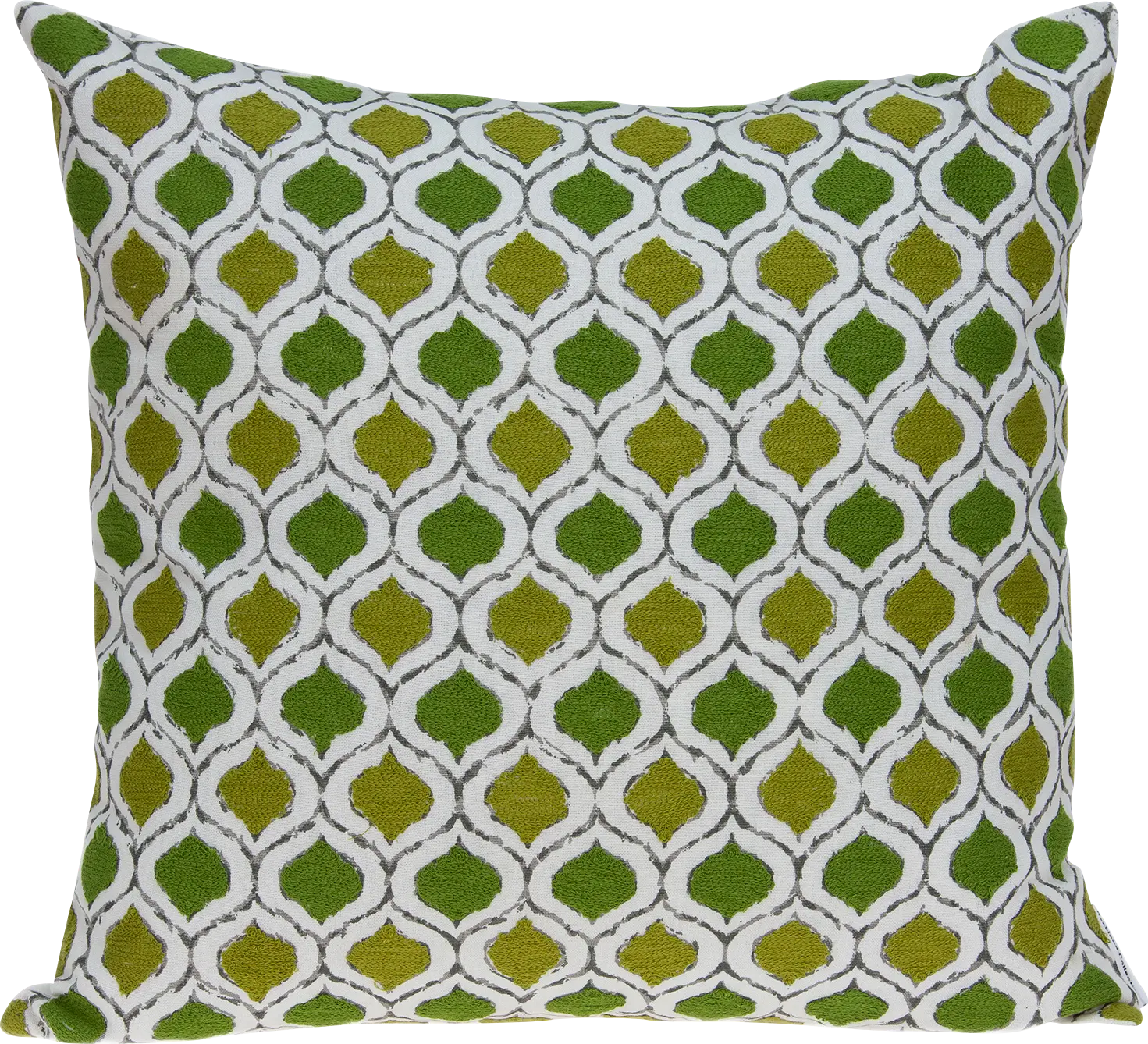 Anzor Green Accent Pillow