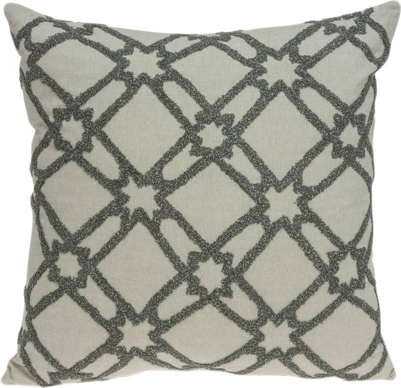 Arasan Beige Accent Pillow