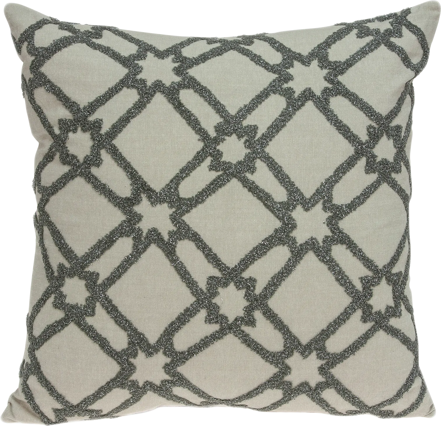 Arasan Beige Accent Pillow - Image 1