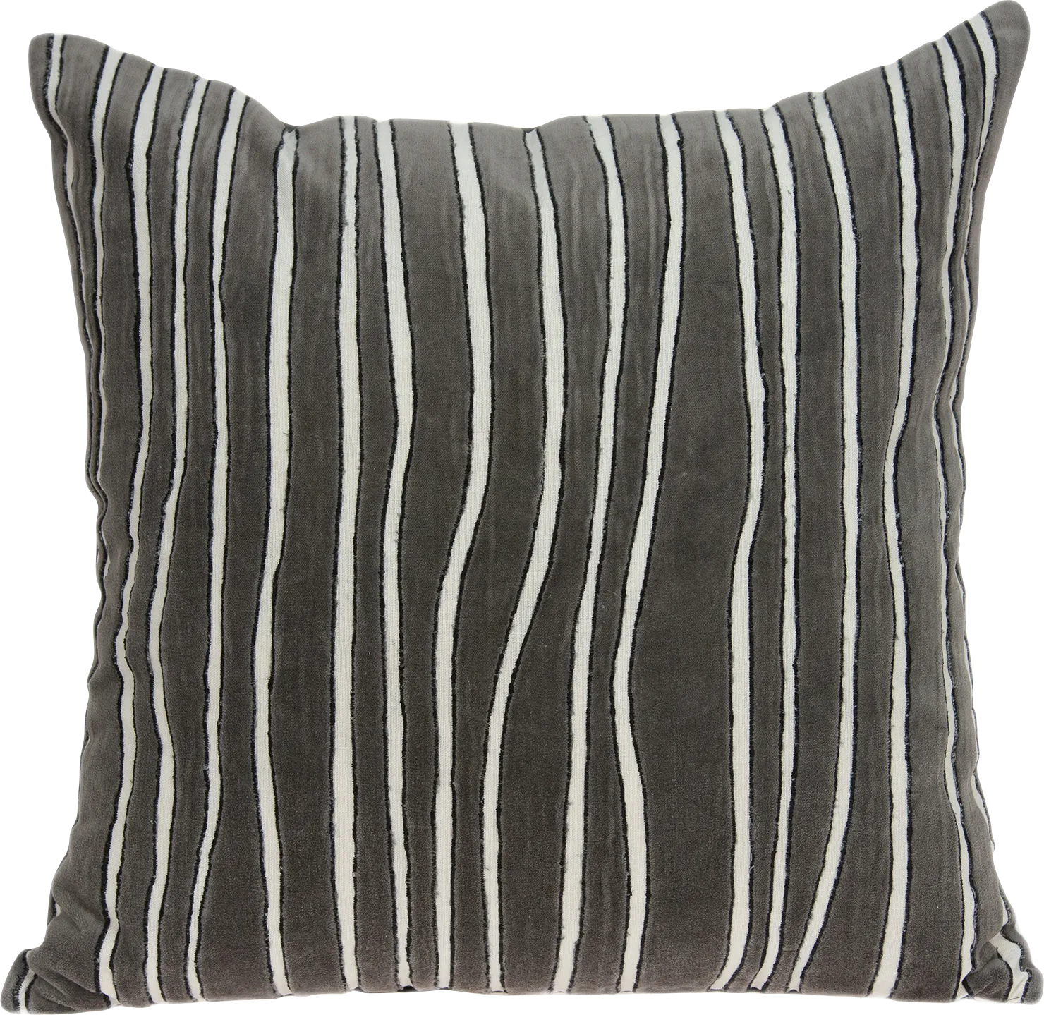 Brilee Gray Accent Pillow - Image 1