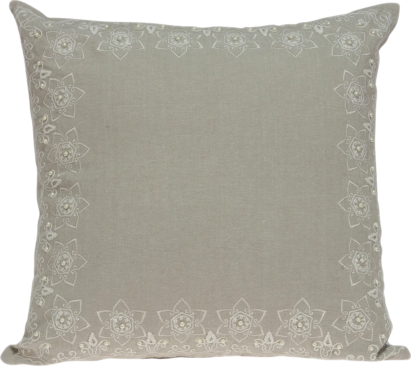 Keyon Beige Accent Pillow - Image 1