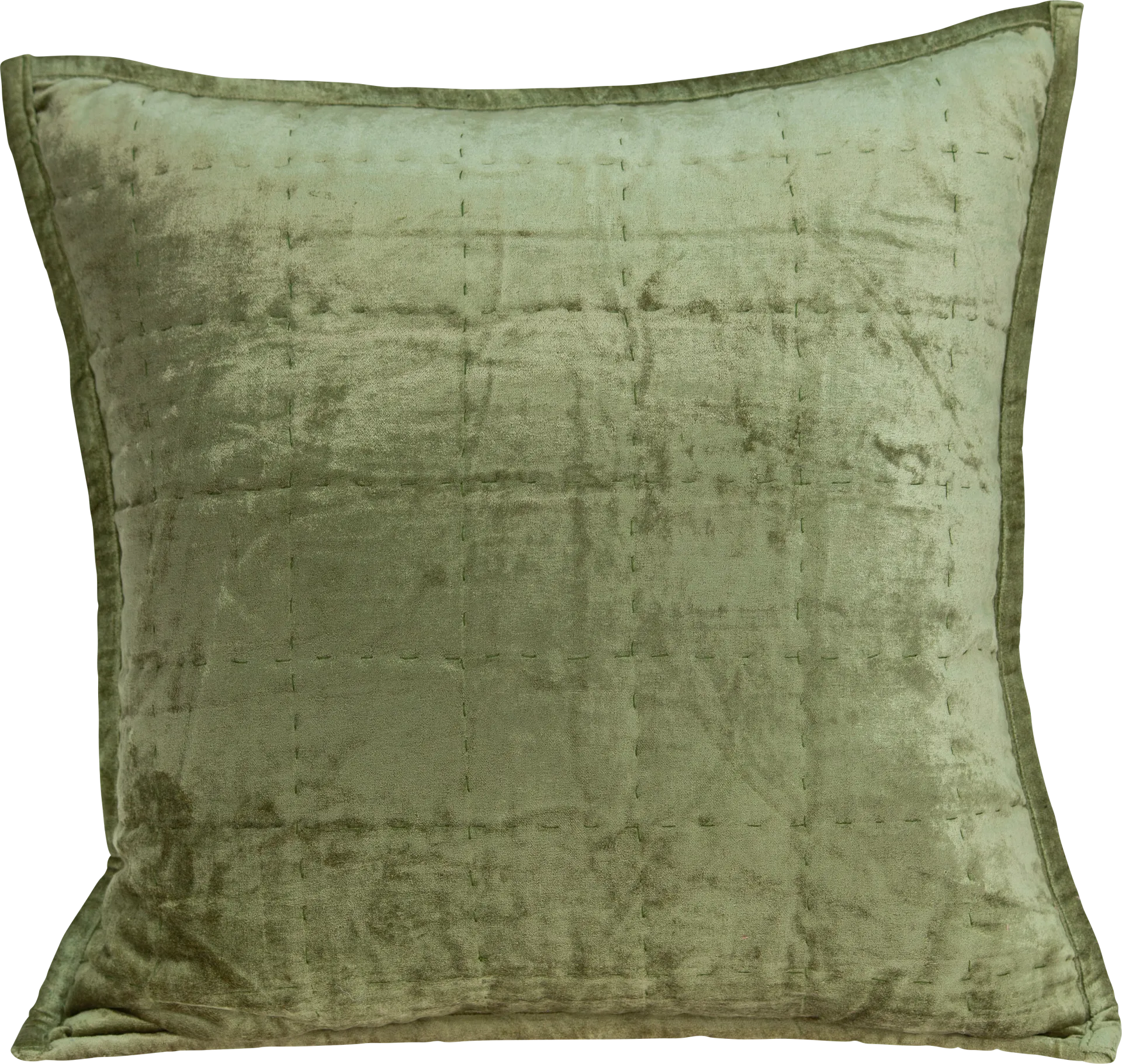 Ethelyn Olive Accent Pillow - Image 1