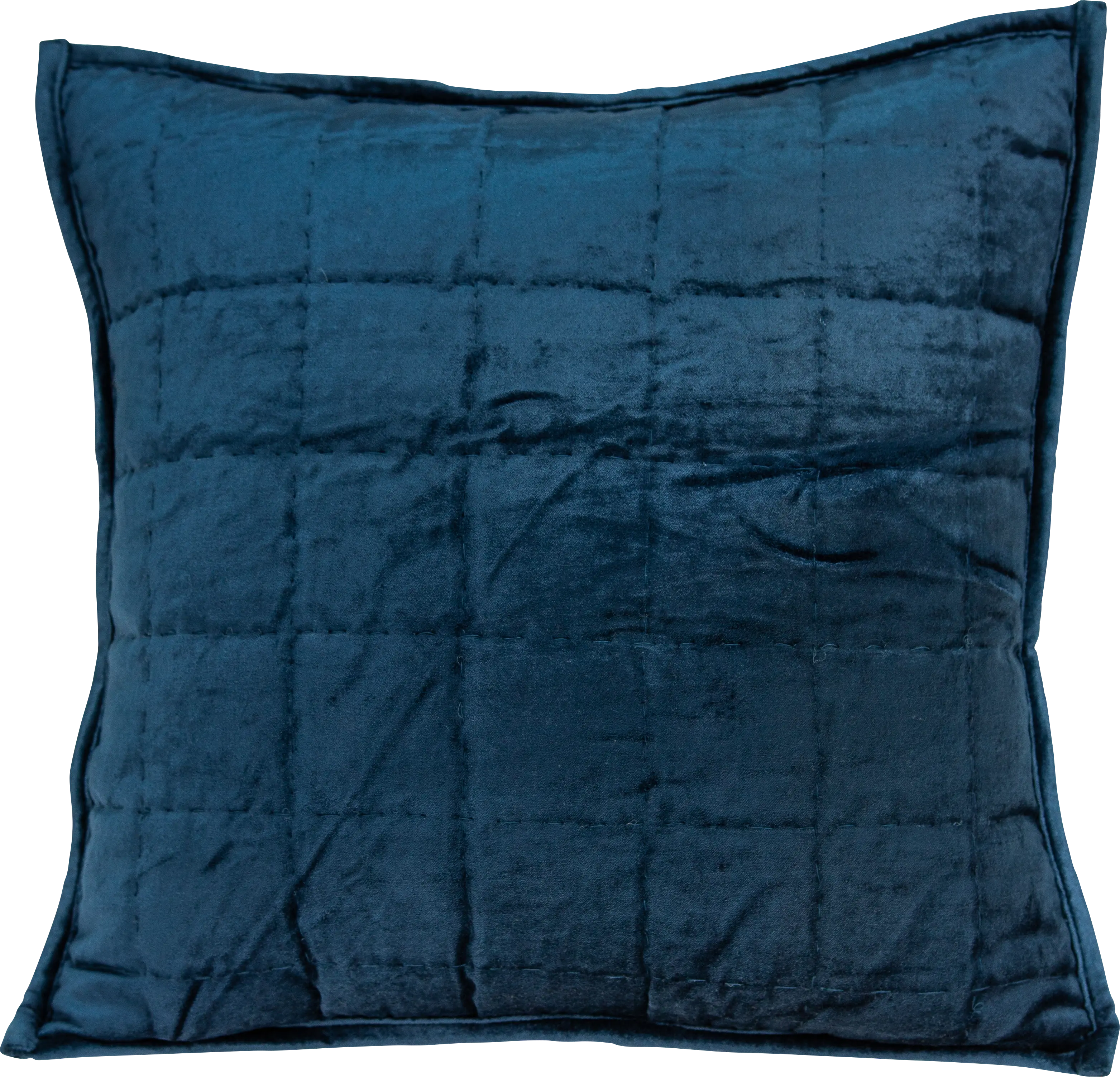 Ethelyn Navy Accent Pillow - Thumbnail - Image 1