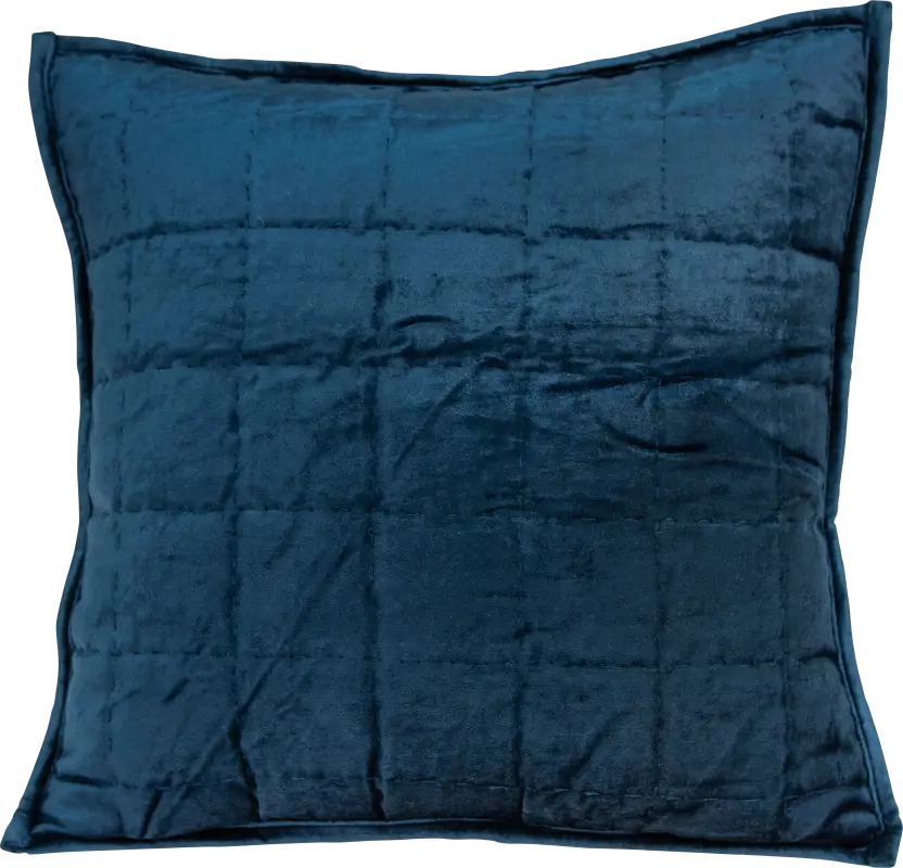 Ethelyn Navy Accent Pillow