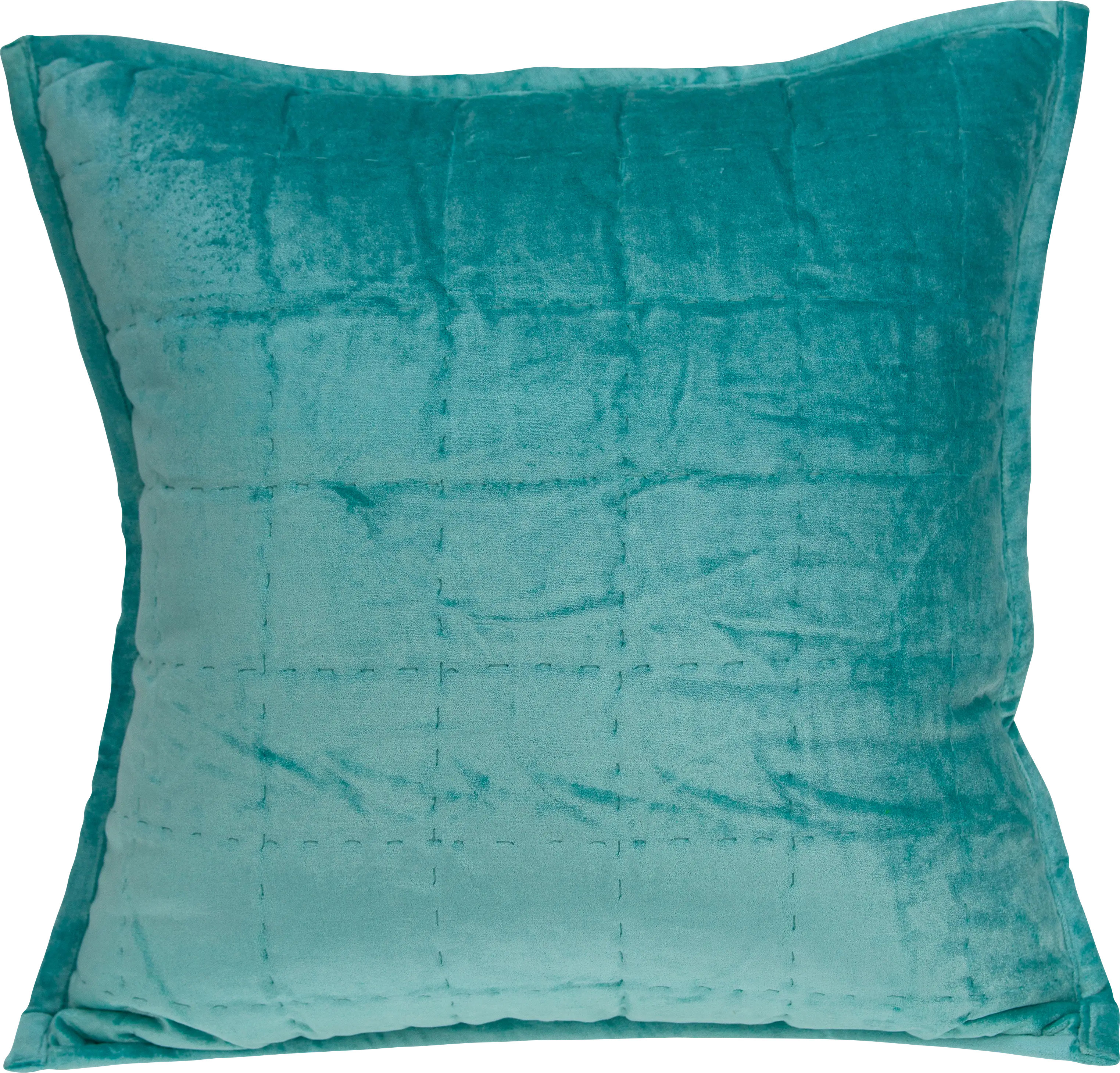 Ethelyn Aqua Accent Pillow