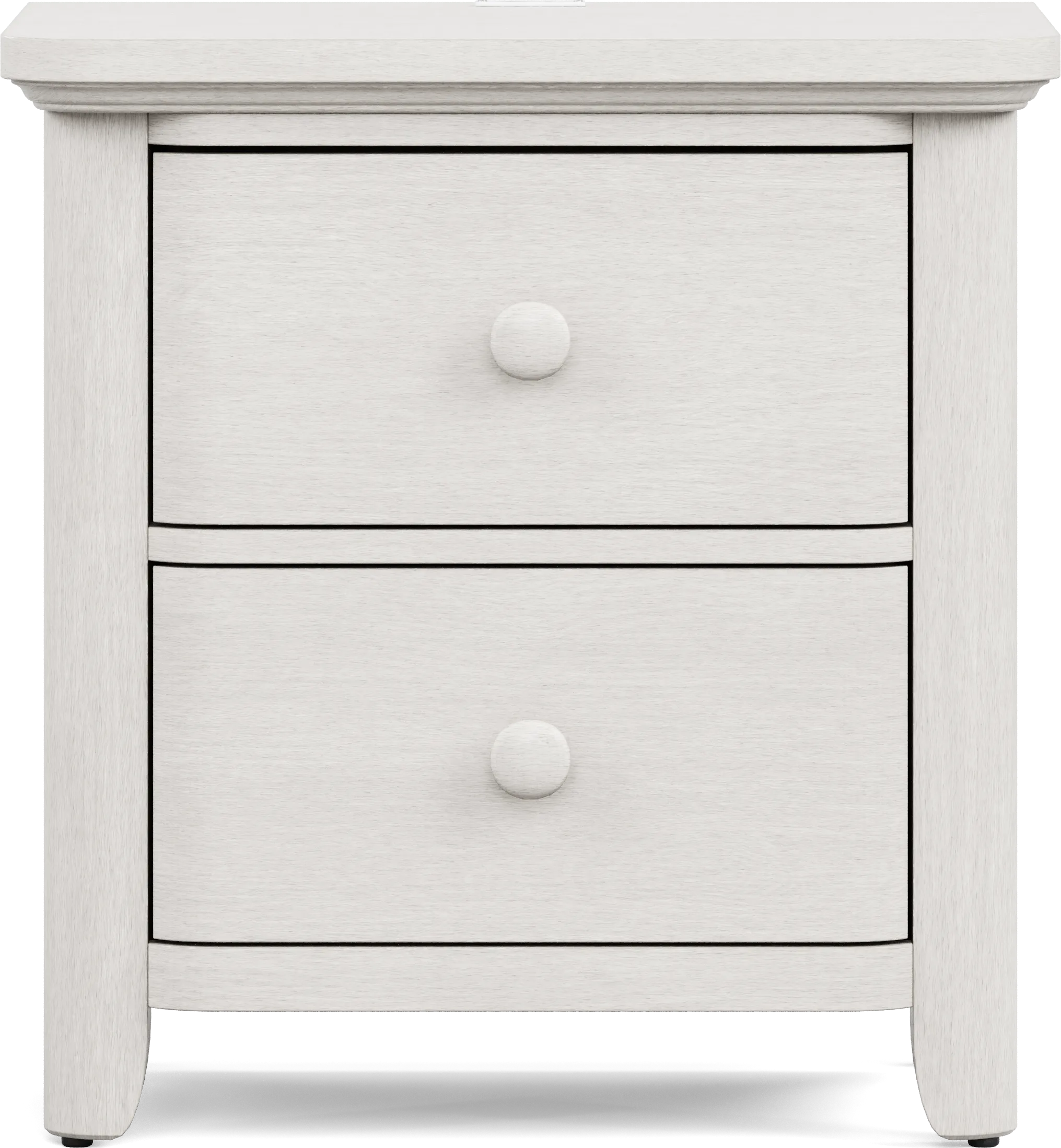 Kids South Bend Washed White Nightstand - Thumbnail - Image 1