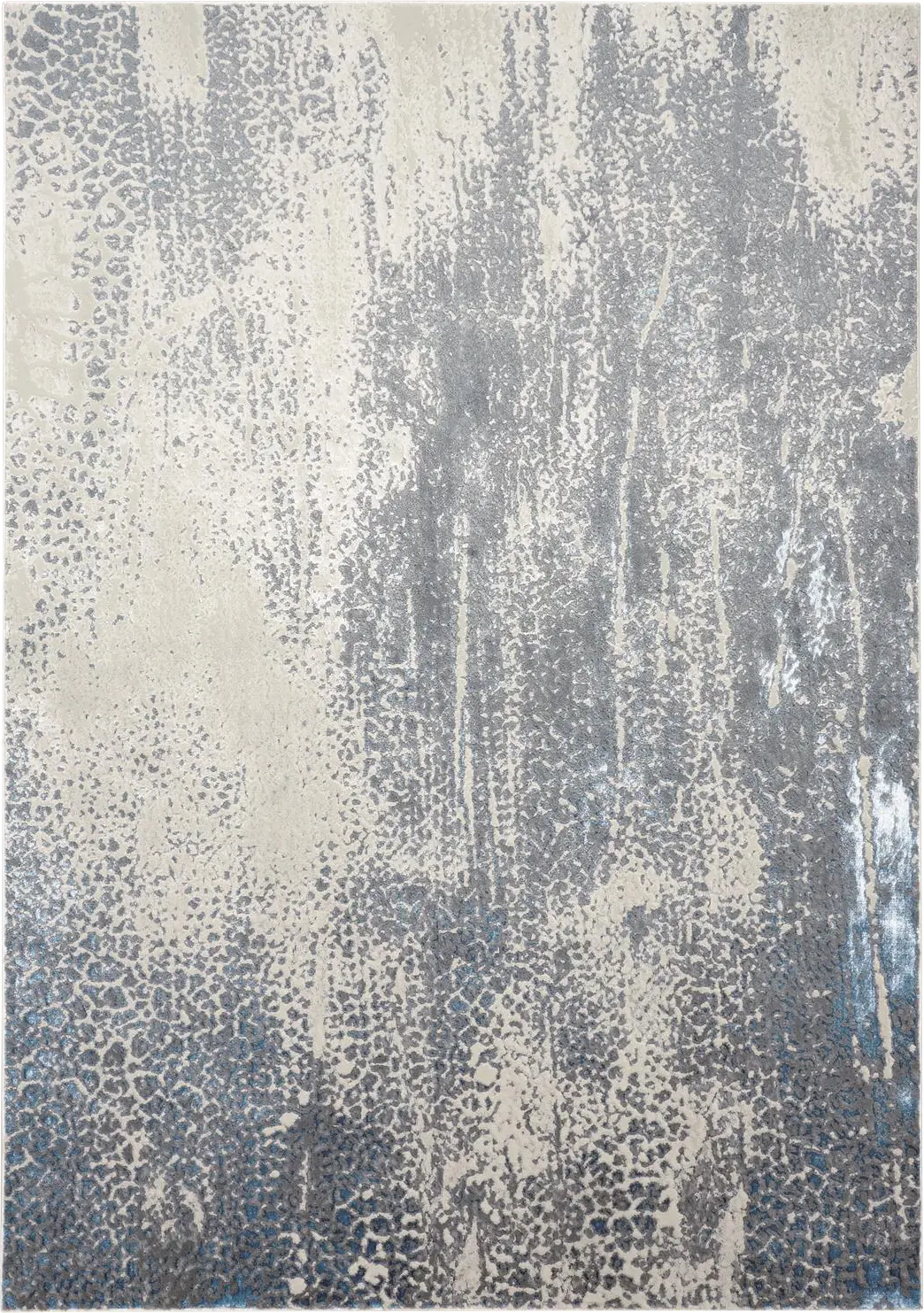 Bloomslam Gray 6'7 x 9'6 Rug