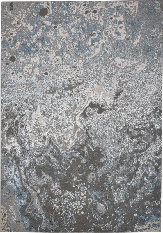 Lavalpool Gray 6'7 x 9'6 Rug