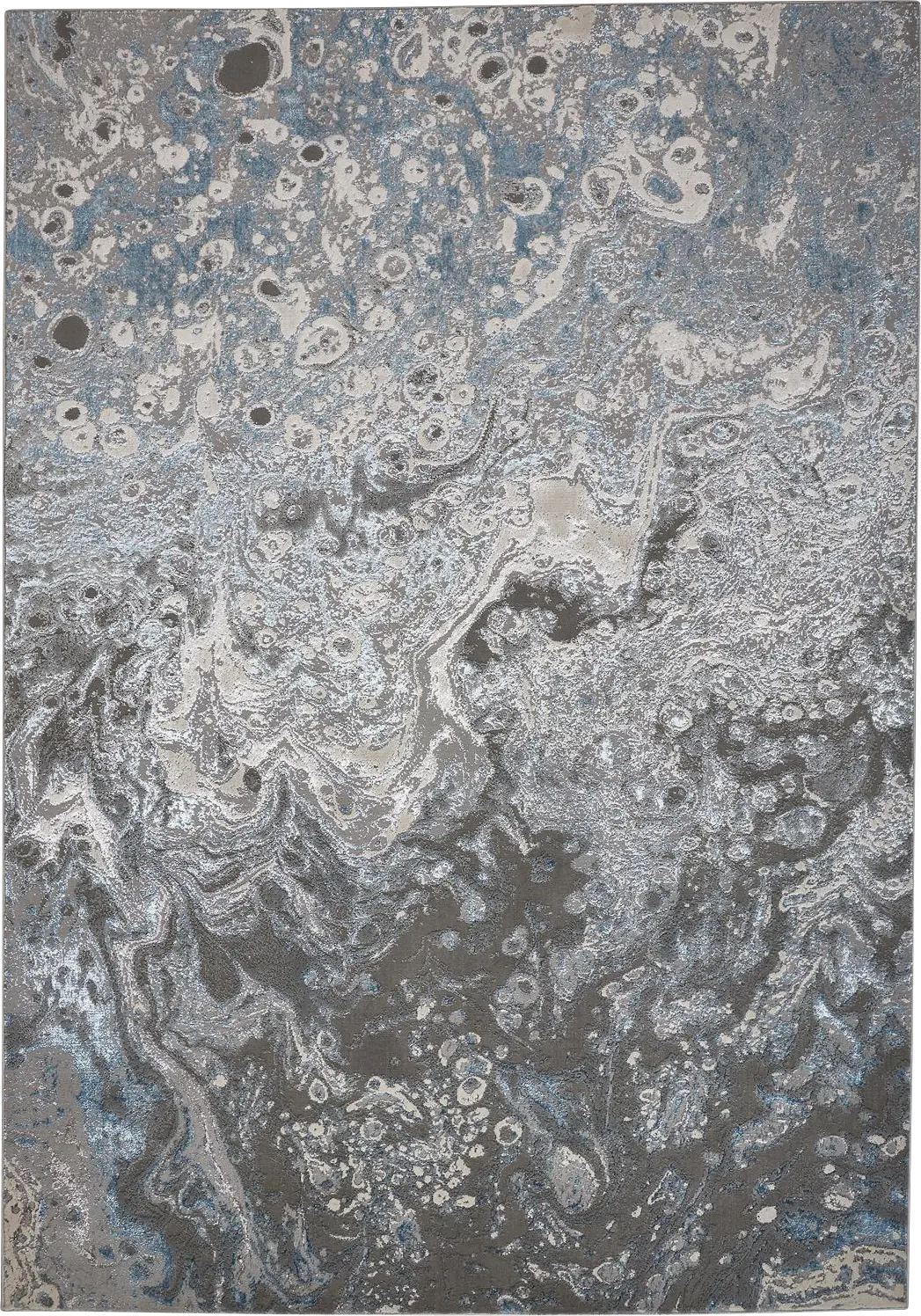 Lavalpool Gray 5' x 8' Rug