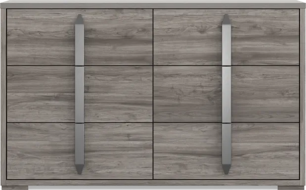 Kids Park Peak Gray Dresser