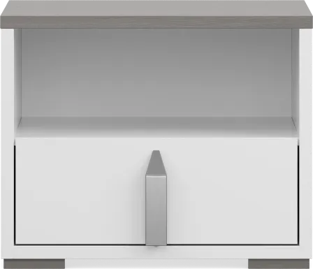 Kids Park Peak White Nightstand