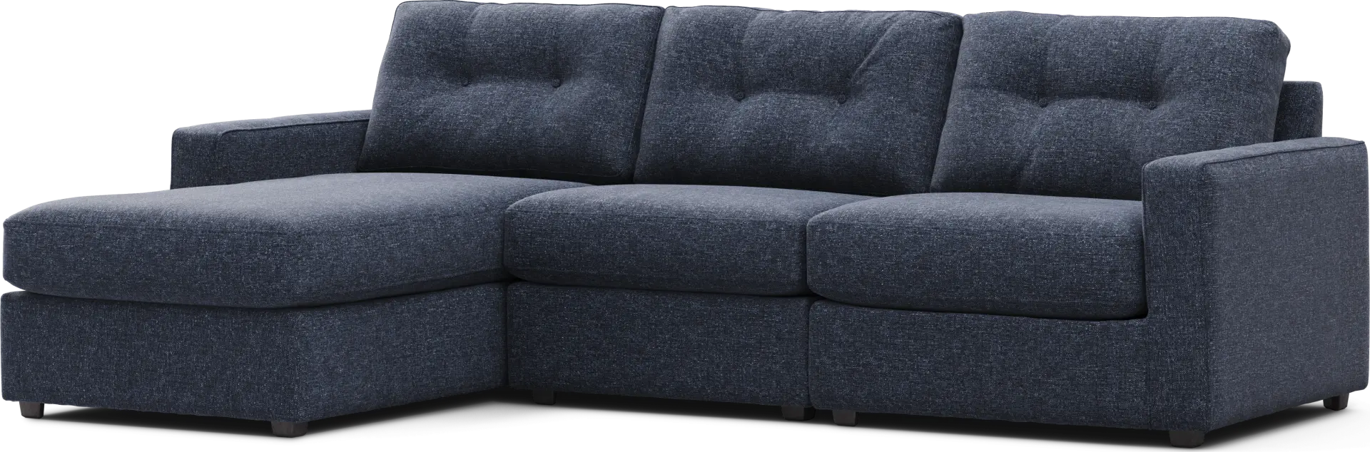Dark Blue 3 Pc Power Reclining ModularOne