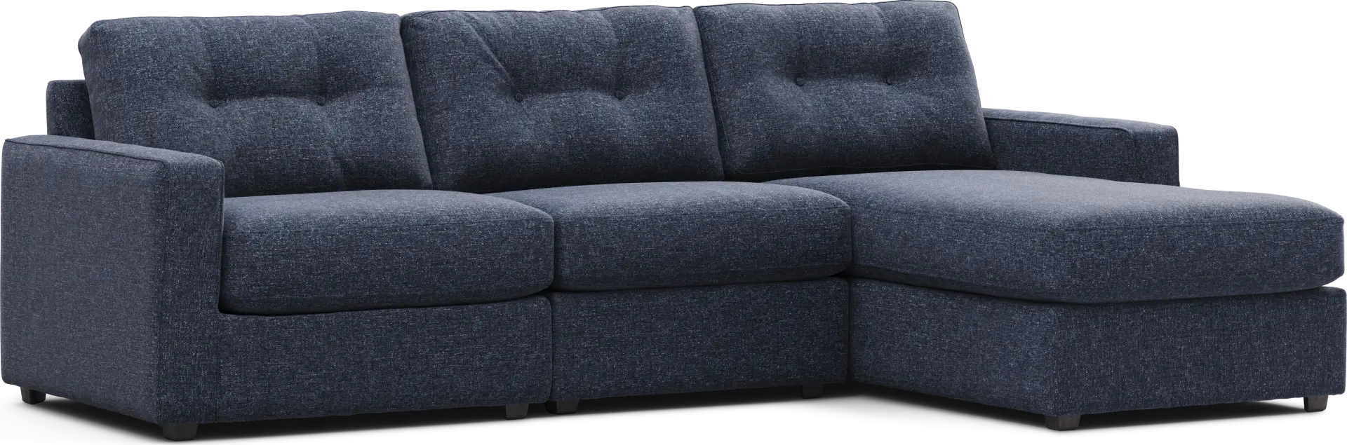 Dark Blue 3 Pc Power Reclining ModularOne