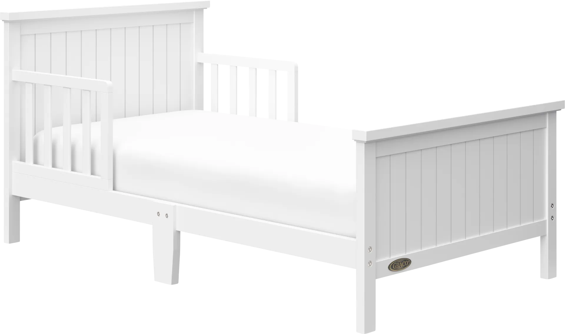 Kids Alteello White Toddler Bed - Image 1