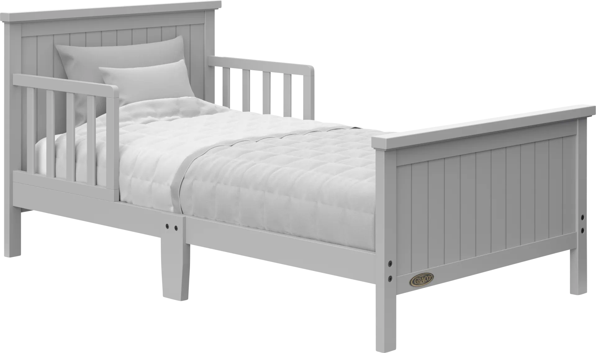 Kids Alteello Gray Toddler Bed - Image 1