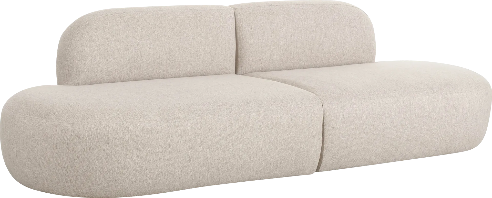 Columa Beige Sofa - Image 1