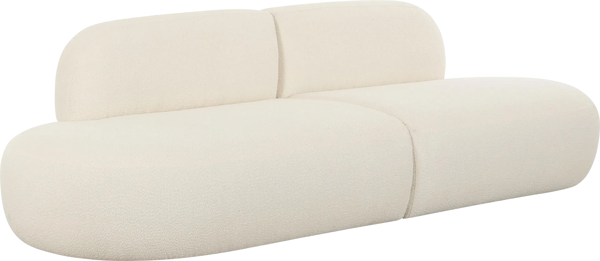 Columa Cream Sofa - Image 1