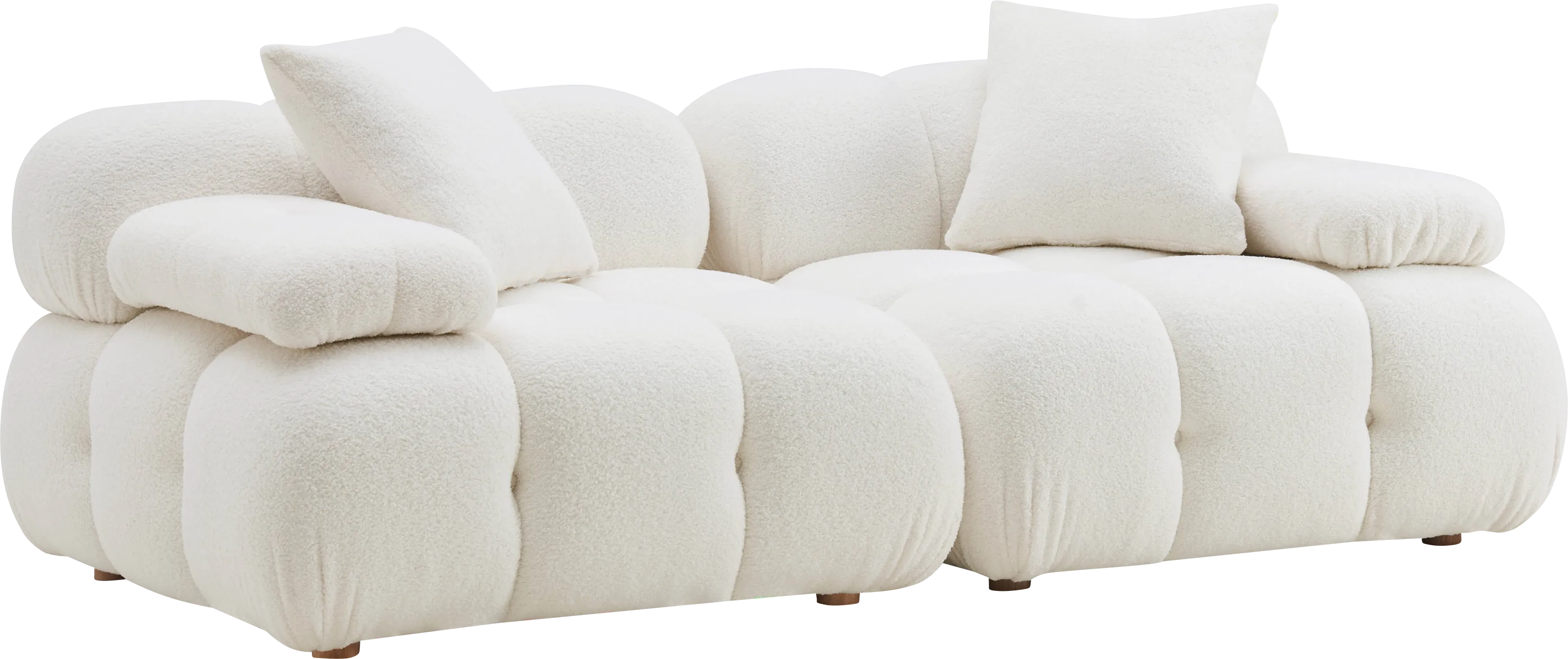 Crianza Cream Loveseat