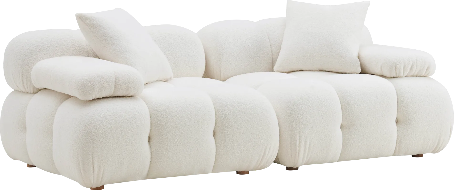 Crianza Cream Loveseat
