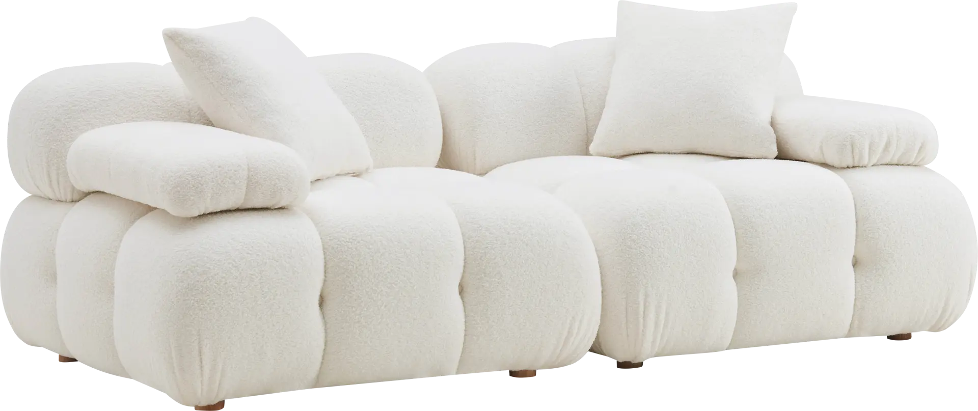 Crianza Cream Loveseat