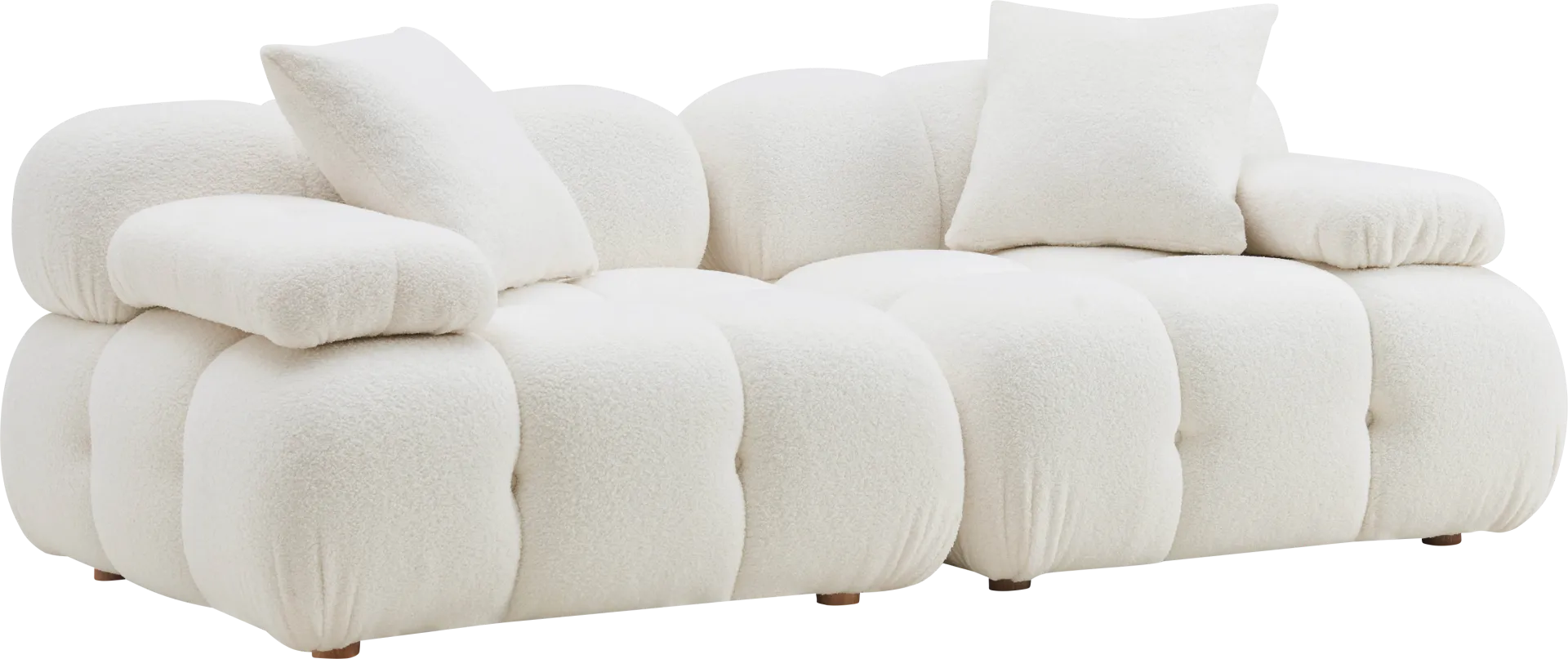 Crianza Cream Loveseat - Image 1