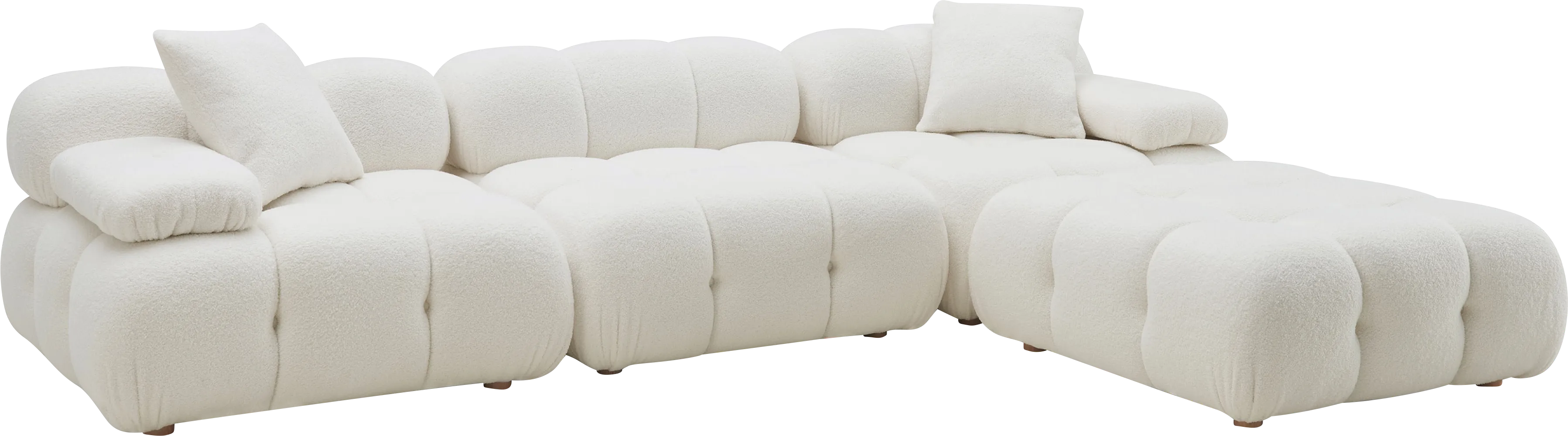 Crianza Cream 4 Pc Sectional