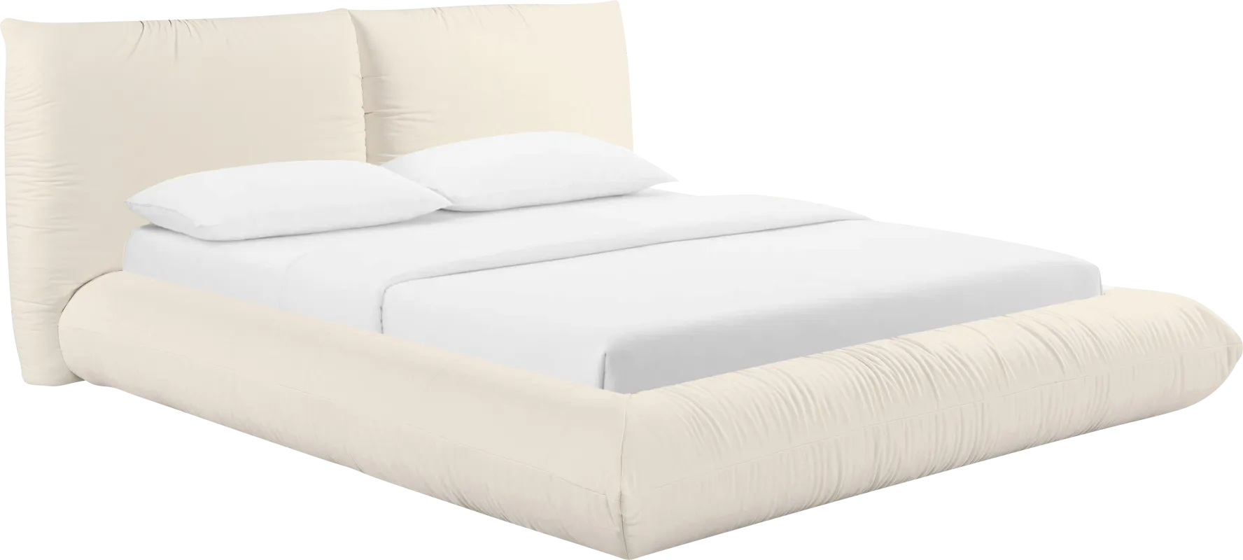 Clifdale Cream Queen Bed