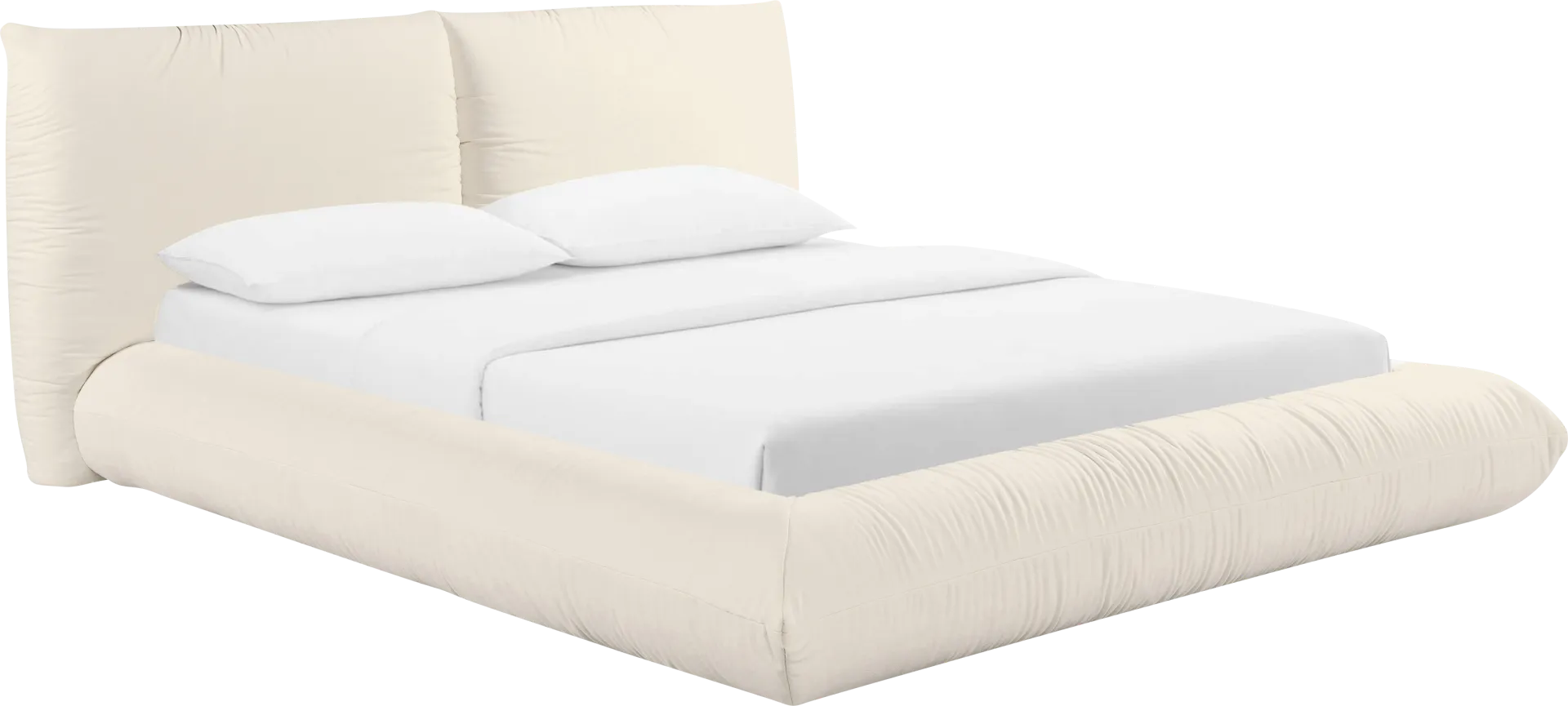 Clifdale Cream Queen Bed - Image 1