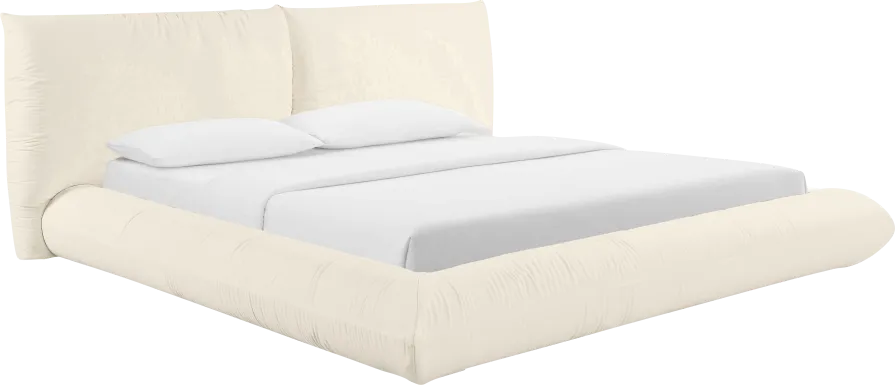 Clifdale Cream King Bed