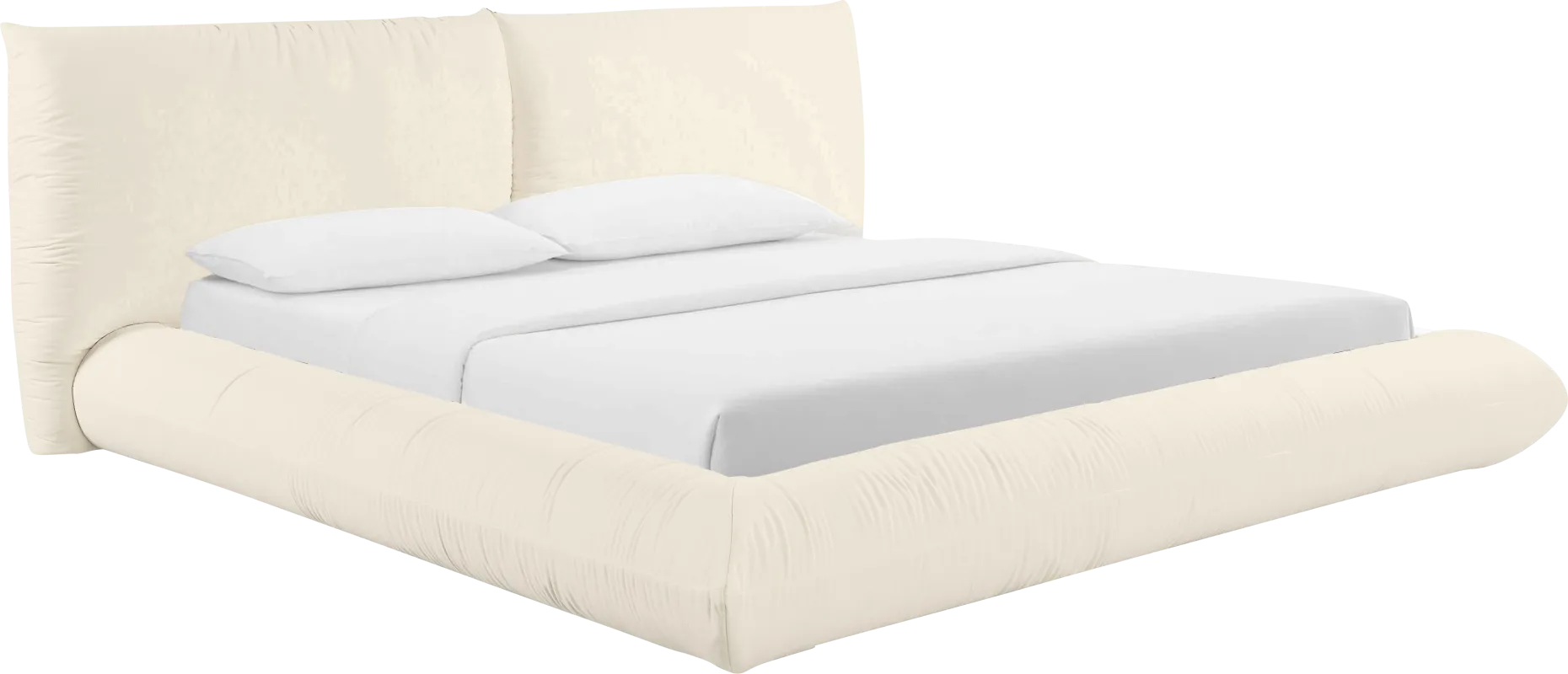 Clifdale Cream King Bed