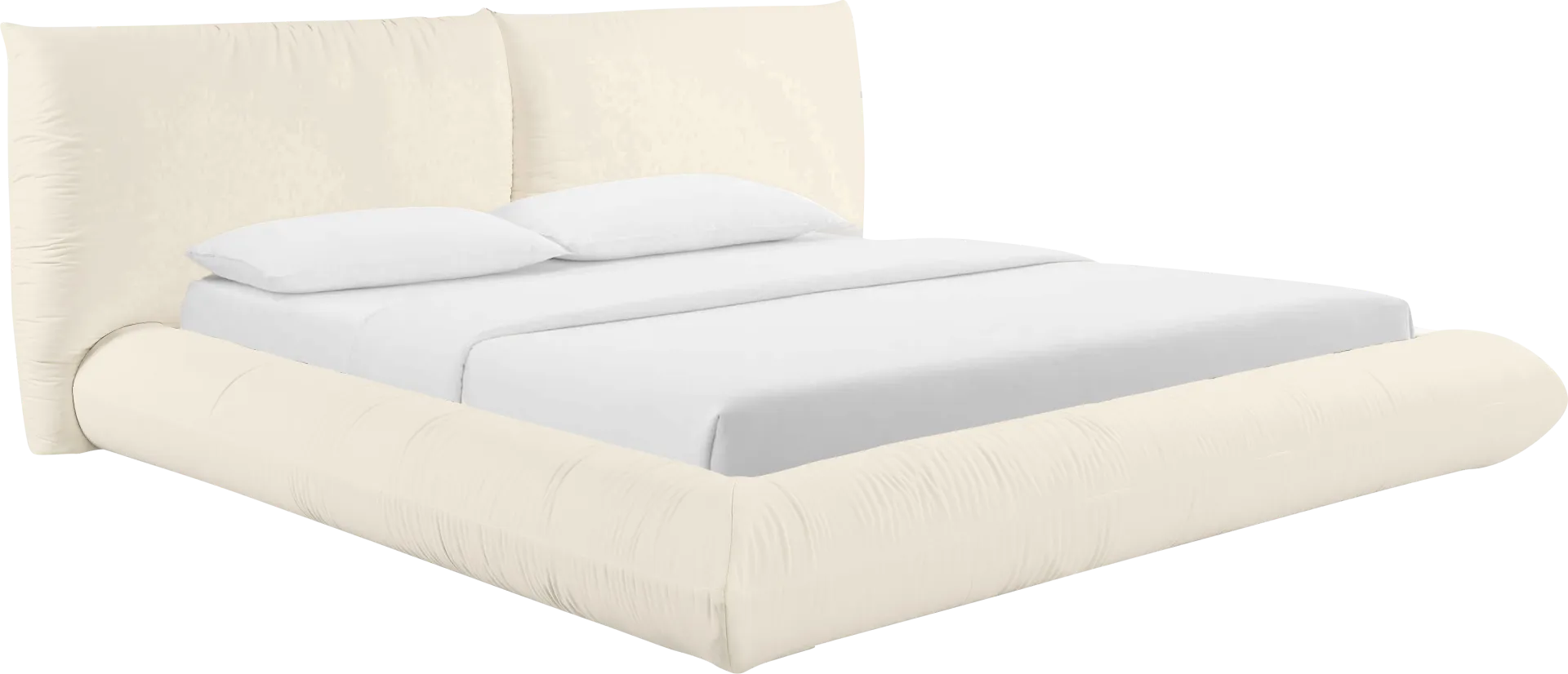 Clifdale Cream King Bed - Image 1