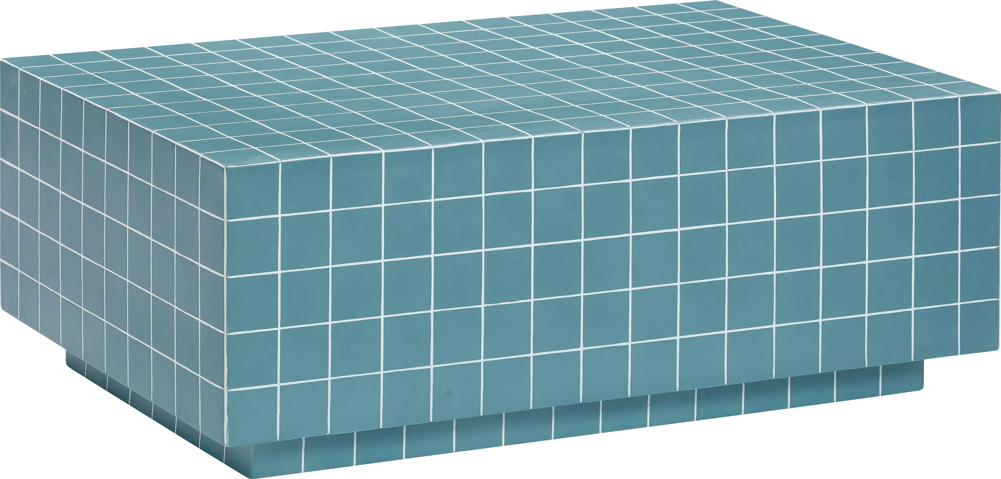 Ermantrude Blue Cocktail Table - Thumbnail - Image 1