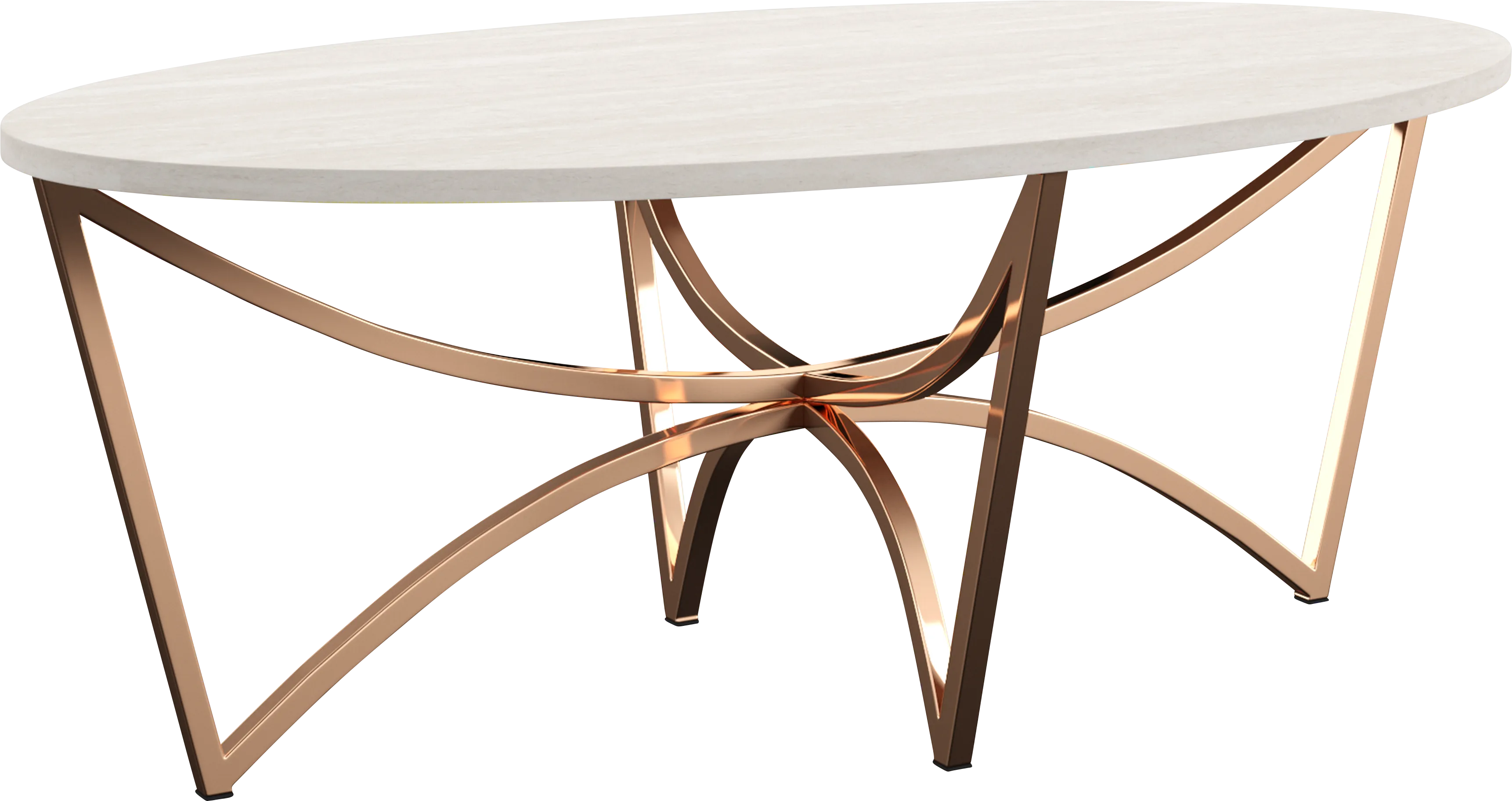 Fratessa Gold Cocktail Table - Thumbnail - Image 1