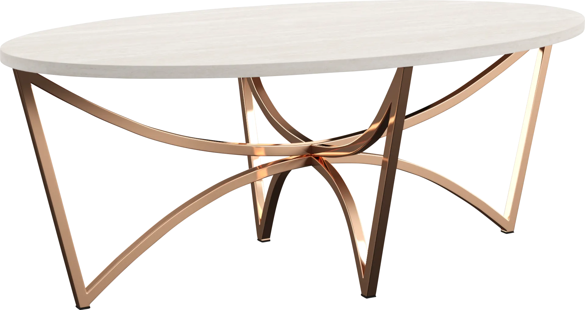 Fratessa Gold Cocktail Table - Image 1