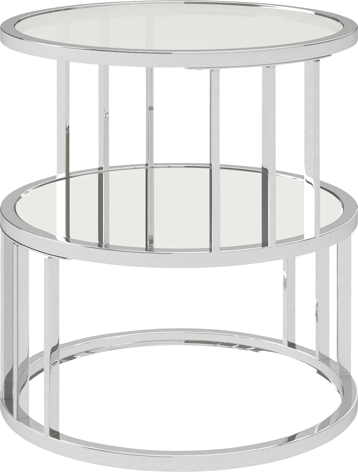Deems Silver End Table - Image 1