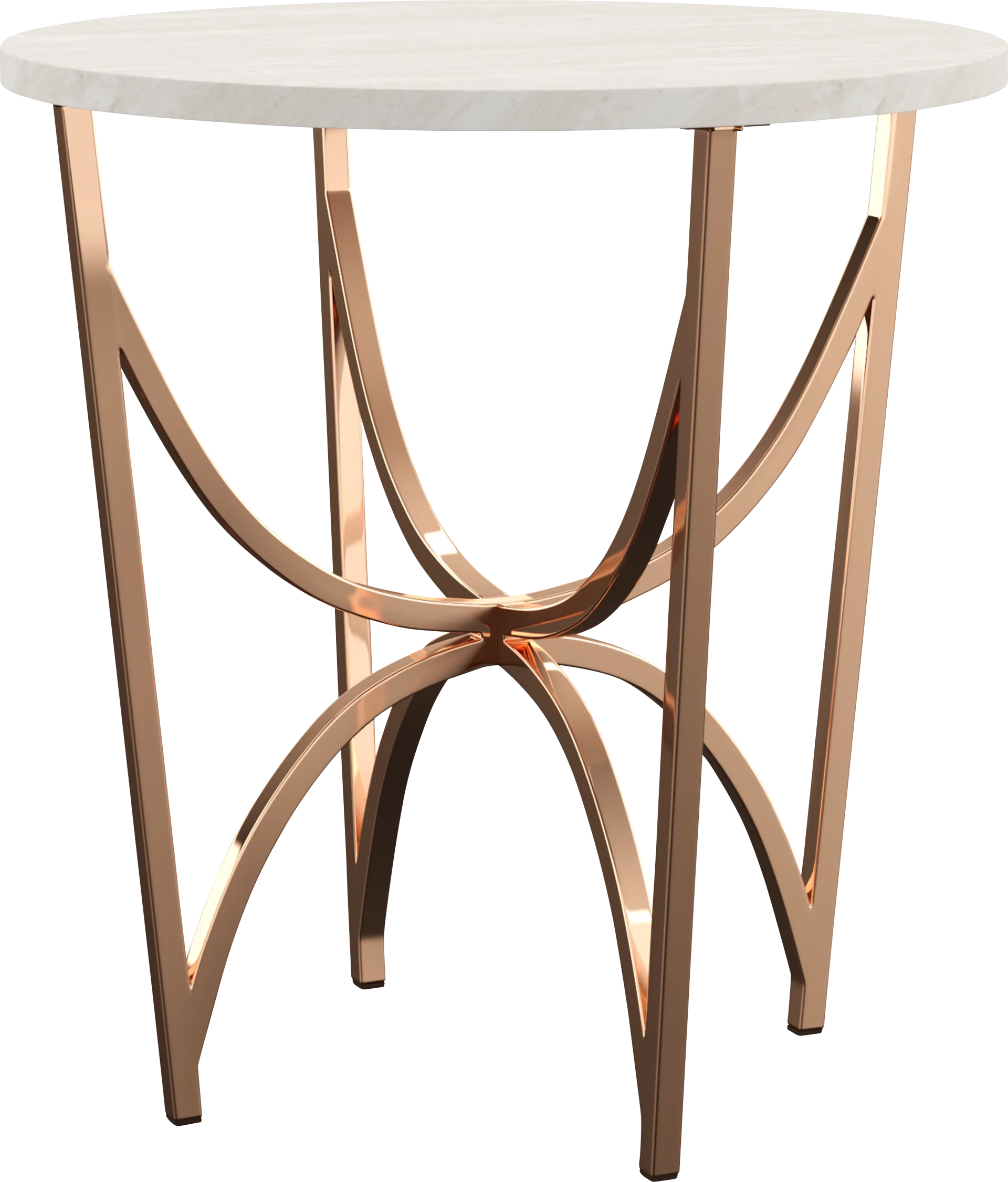 Fratessa Gold End Table - Image 1