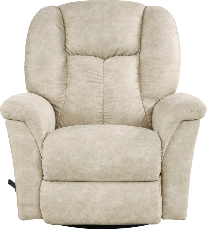 La-Z-Boy Jasper IV Beige Swivel Rocker Recliner