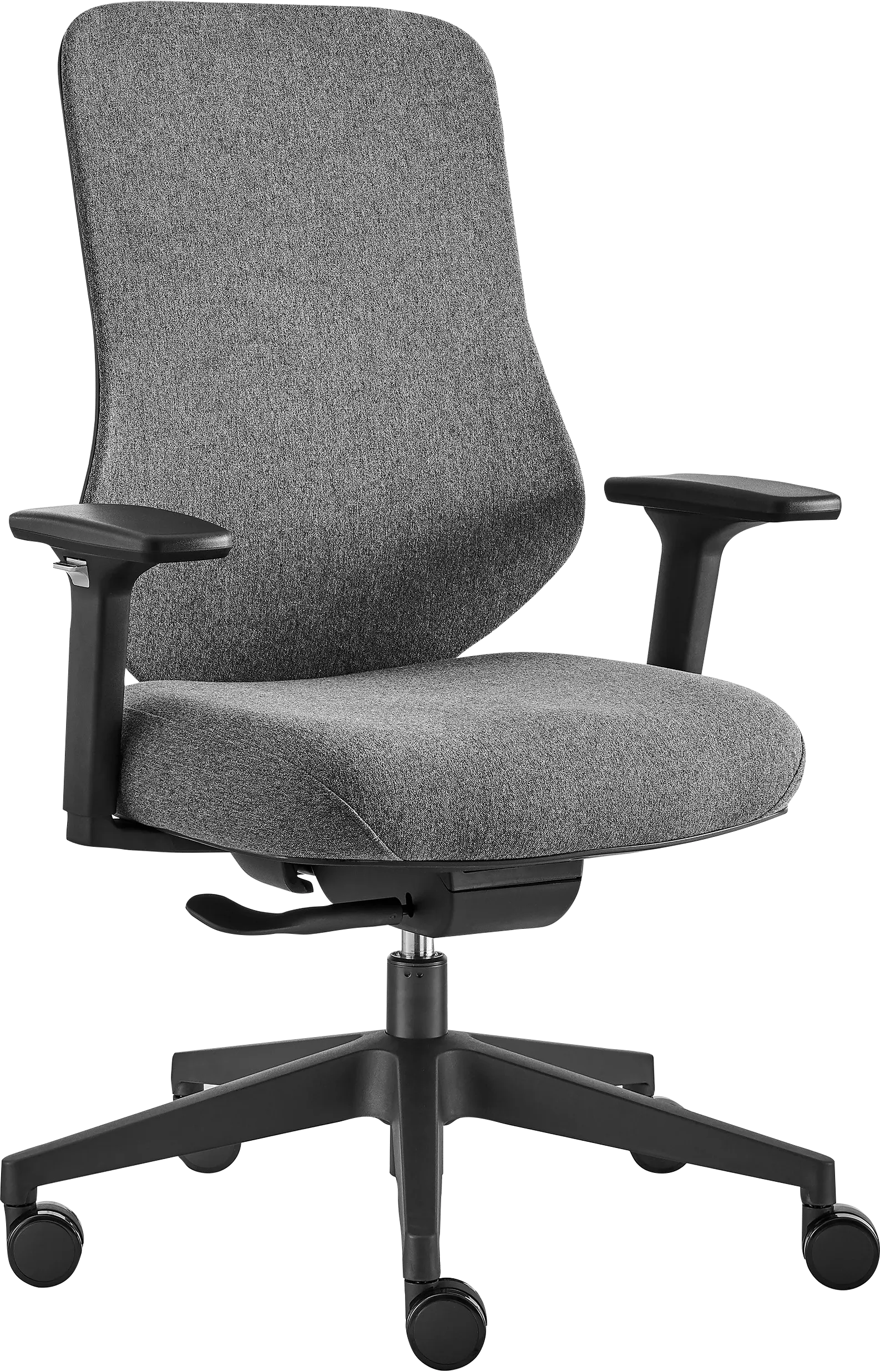 Crowfoot Gray Office Chair - Thumbnail - Image 1